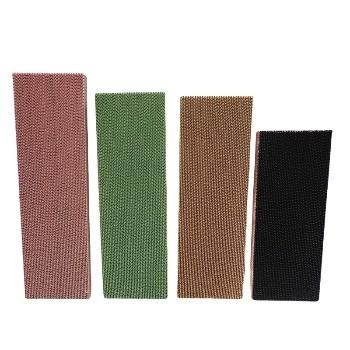Pad de refroidissement de nid de miel de couleur brune 7090 de haute qualité pour le stylo de porc peut être lavé avec une longue durée de vie