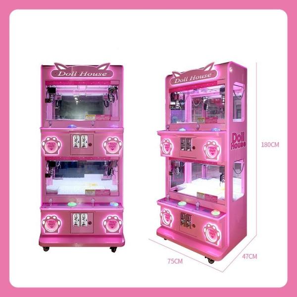 Rainny Mini Claw Machine With Credit Card Reader UK Plug Voltage 110V/220V/230V Mega