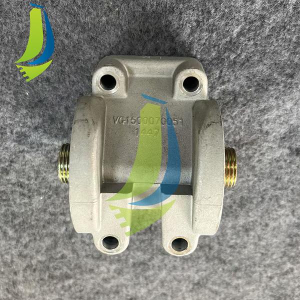 VG1500070051 Base de filtre à huile en acier pour moteur WD615