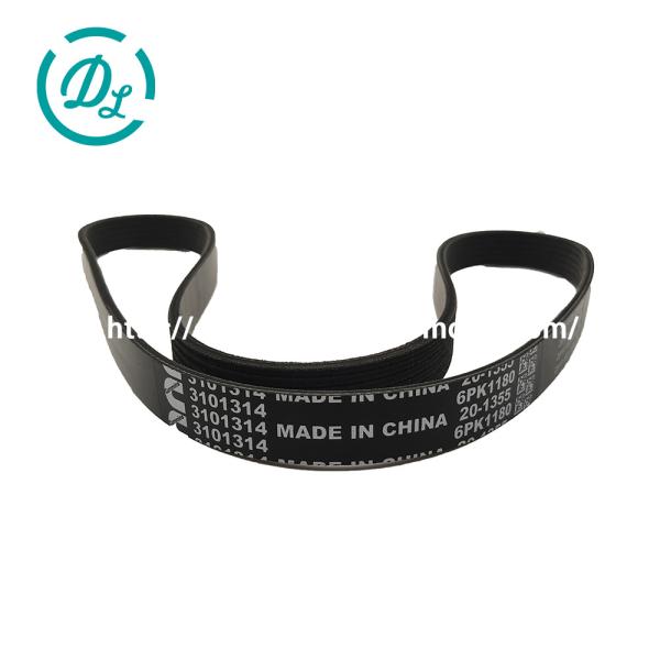 Engine Parts Belt V Ribbed 3101314 6PK1180 ISX15 X15 QSX11.9 Fan Belt