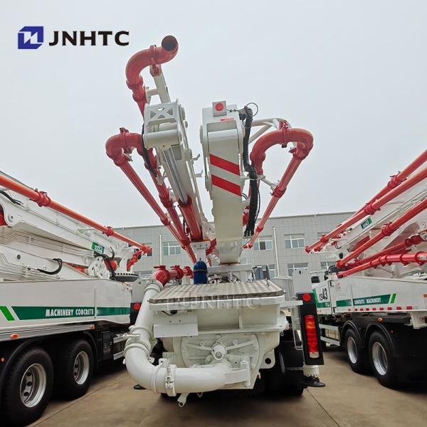 Chinese Howo TX Mixer Puming Truck Cost 25m 38m 42m 6X4 440HP Concrete Pump Truck