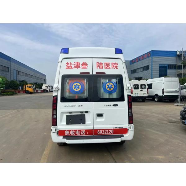 Ford Customization Ambulance Car Vehicle 4x2 Ambulance Car Transit V348 PRO Monitoring ICU Emergency Ambulance Van