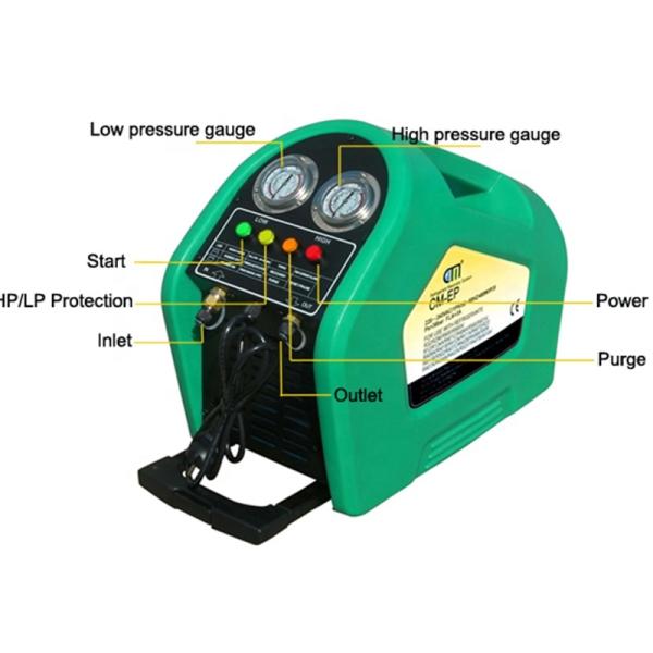 110V/60HZ Automatic Refrigerant Reclaim Machine With Single Cylinder