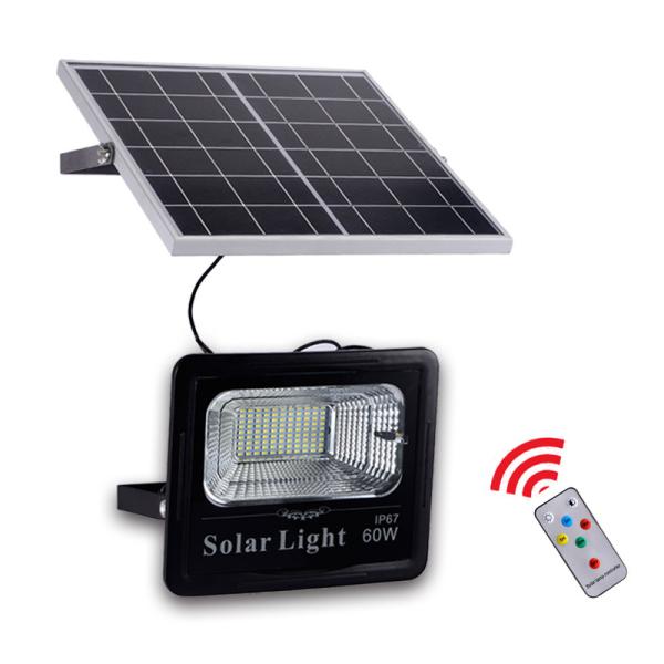 25w 40w 60w 100w 50HZ Solar Powered Motion Activated Flood Lights