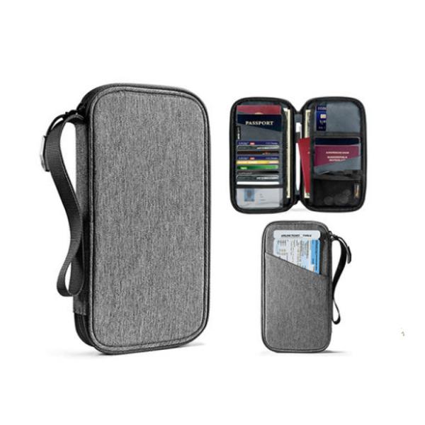 Passport holder ticket large capacity card collection protective cover wallet anti-theft brush identification bags