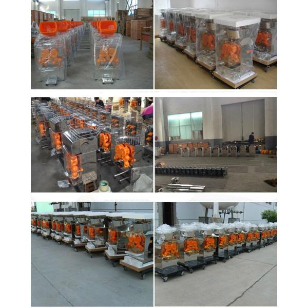 máquina alaranjada comercial do Juicer 120w, auto Juice Making Machine alaranjado