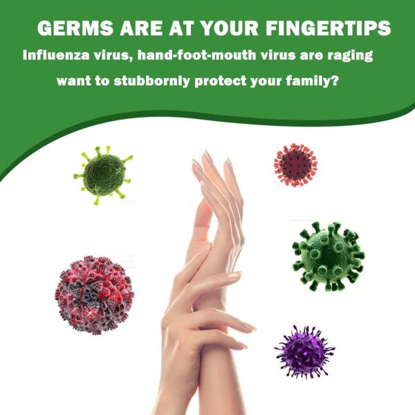 Portable Alcohol Based Hand Sanitizer 75% Ethanol Antivirus Disinfectants