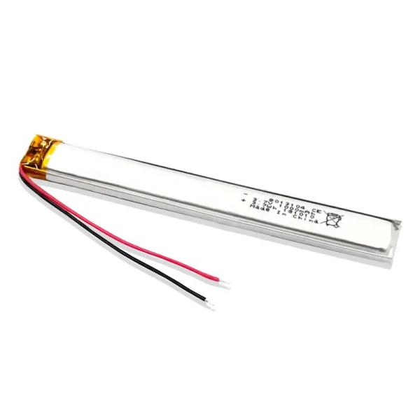 lampe de capteur de corps humain de batterie au lithium de polymère de lampe du Cabinet 3.7V Lipo 8013104 1000mAh
