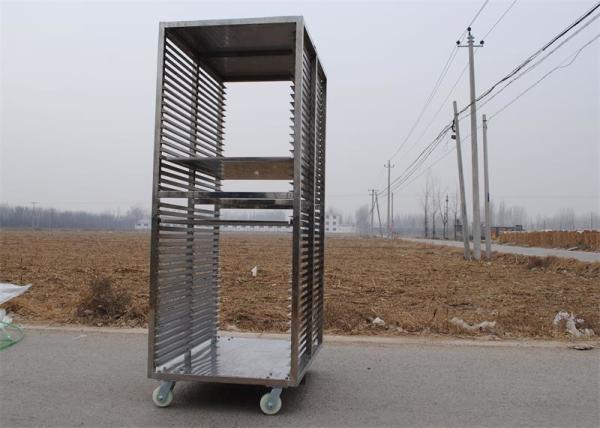 304 Stainless Acid Resistant Steel Trolley Rack Commercial Cooling Food