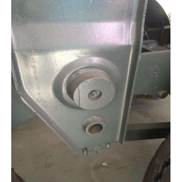 de la Bajo-cama árboles 60Tons el 15m del camión de remolque semi 3 para la máquina de la construcción que lleva