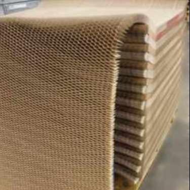 L'âme en nid d'abeilles de papier continue peut être la taille adaptée aux besoins du client 15mm 20mm de cellules 25mm