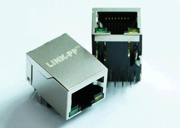 変圧器LPJG0926-7HENLを持つ1x1港1000BASE-T POE+ RJ45モジュラー ジャック
