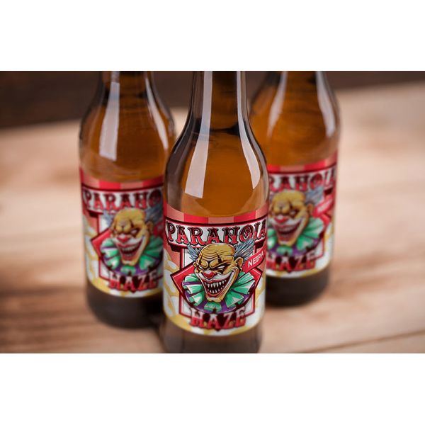 Glossy Waterproof Beer Wine Bottle Sticker Label With Custom Logo