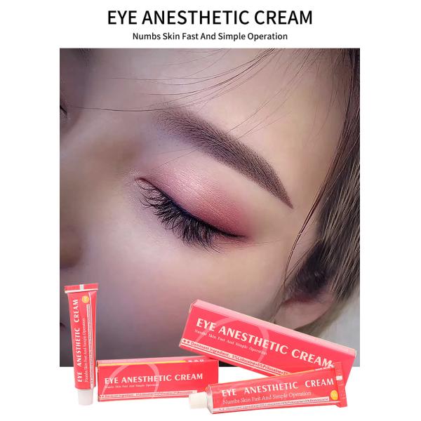 Eye Anesthetic Cream Permanent Makeup Painless Tattoo Cream for Microblading Piercing  Eyebrow Lip Tattoo Fast Acting