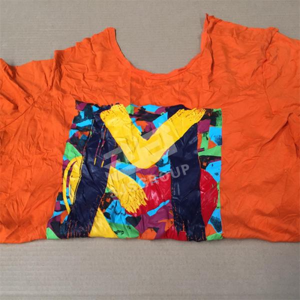 RTS Wholesale Used Mixed Color 100% Cotton T Shirt Industrial Wiping Rags Cutting Used Clothes Cotton Cleaning Cloth Rag