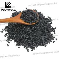Grânulos de nylon preto 66 GF25 produzem tiras de isolamento térmico
