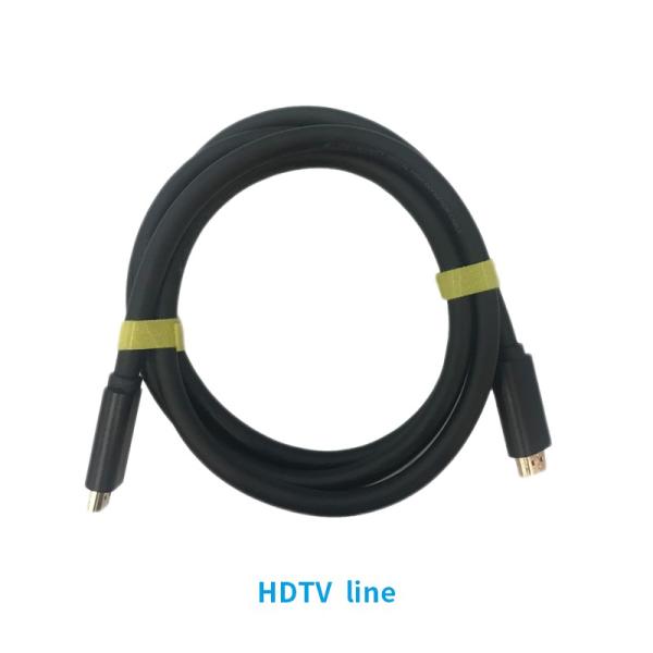 4.8mm Outer Diameter 1.4v Lightning HDTV Cable Black Color