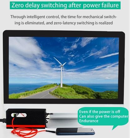 Все в одном электропитании 25000mAh Adaper накопления энергии ПК 84W
