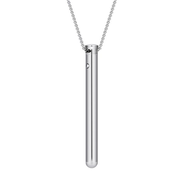 2025 Rechargeable Female Massage Stick Vibration Necklace