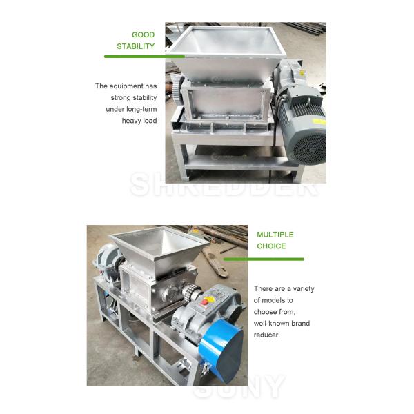 1200 * 600 * 1000 мм мини двойной вал бумаги картона шредер маленький пластиковый бутылки шредер