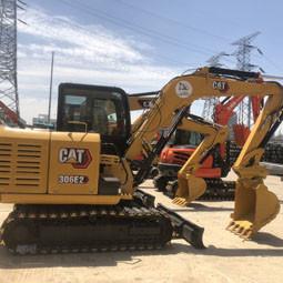 Internal Combustion Second Hand Excavator 5.8 Ton CAT 306E2 With Backhoe