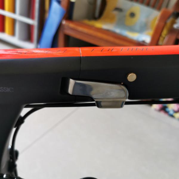 Fibra ISO/CE material do carbono de Sava Carbon Folding Bike TORAY T800