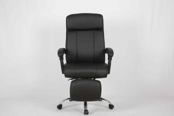 Multi function Home Office Computer Chair PVC Leather High Back Recliner With Footest