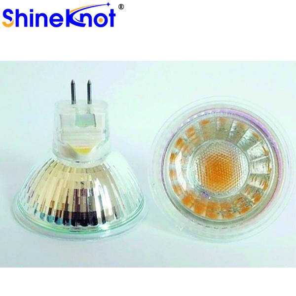 Glass Material Dimmable 5W Mr16 Led Bulb Ac220V High Lumen Efficiency Led Spotlight