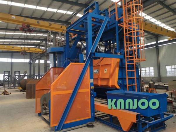 380/400/440V Tumblast Shot Blasting Machine With Patent Impeller For Precision Cleaning