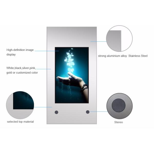 Exposição eletrônica comercial do cartaz de HD Digitas, Signage vertical de Digitas da montagem da parede