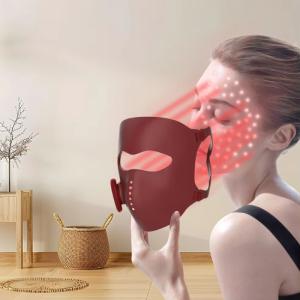 Mascarilla para la piel contra el envejecimiento de luz LED Silicona máscara