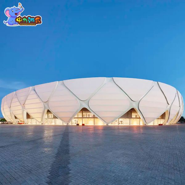 Customization Outdoors Steel Membrane Structure Architecture Membrane