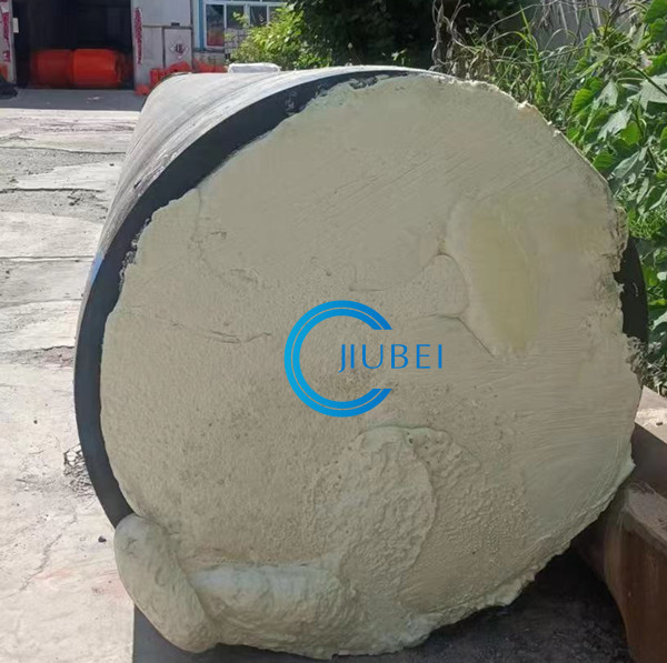 Высокая плотность пенится заполненная драгируя труба DN900 HDPE как драгируя плавучий док оборудований