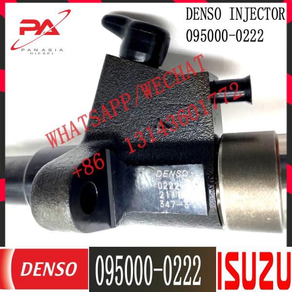 Injetor comum do trilho do motor diesel 095000-0222 1-15300347-3 para ISUZU 6SD1