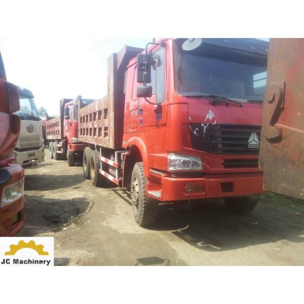 el camión de descargador de la mano 30-50T8x4 segundo/12 neumáticos utilizó el tipo del diesel de los camiones de volquete