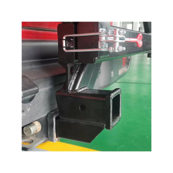 Black Steel Hitch Mount Spare Tire Carrier for Toyota Bike Carrier Modification