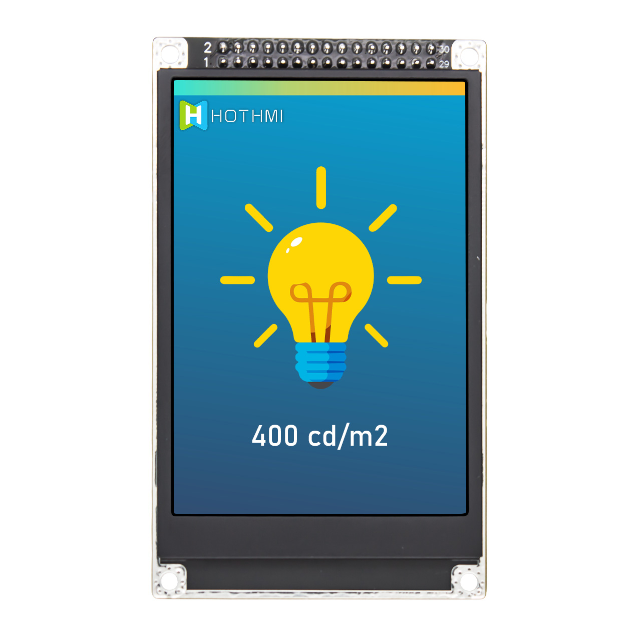 5 индикаторная панель модуля экрана 800x480 UART TFT LCD дюйма умная серийная с сопротивляющимся касанием