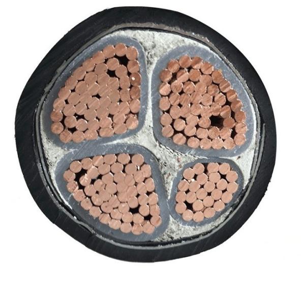 3+1 Core Steel Wire Armor N2XBY Cable PVC Inner Sheath For Underground