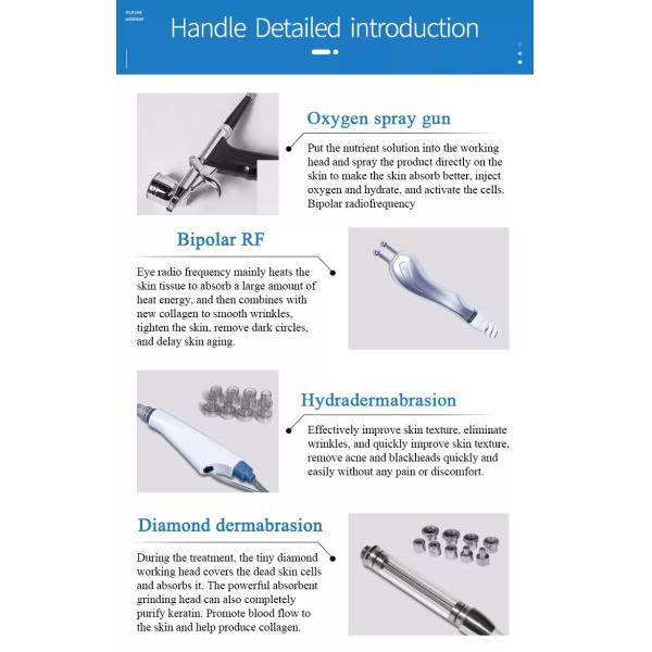 Hydra microdermoabrasión hidrodermoabrasión aqua facial jet peel máquina equipo de belleza