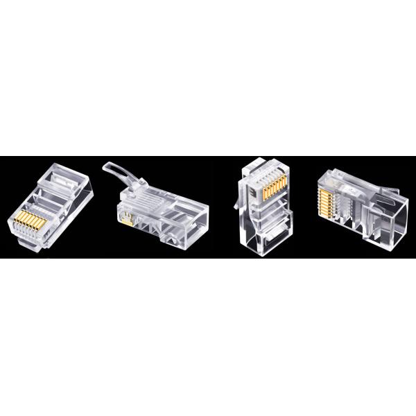Cat5E UTP 8P8C RJ45 Connector Plug Accessories Zion Communiation