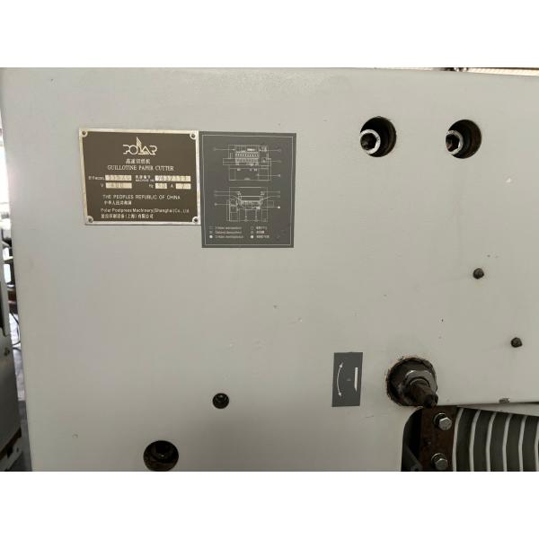 1150 мм Максимальная рабочая ширина Полярная 115XC машина для резки бумаги Гильотины для резки