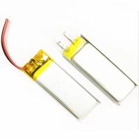 OEM ODM Fornecido 702050 700mAh Bolsa Bateria de íons de lítio recarregável 3.7V Para veículos elétricos Equipamento doméstico