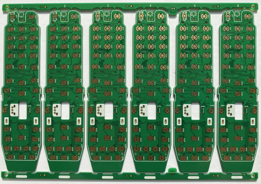 PCB contorl импеданса слоя FR4 TG180 OEM 4 с 90hom значением зеленое Soldermask