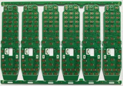 PWB do contorl da impedância da camada FR4 TG180 do OEM 4 com 90hom valor Soldermask verde