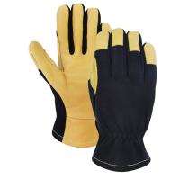 250 grados de material de cuero del trabajo de los guantes del estándar a prueba de calor del EN 659