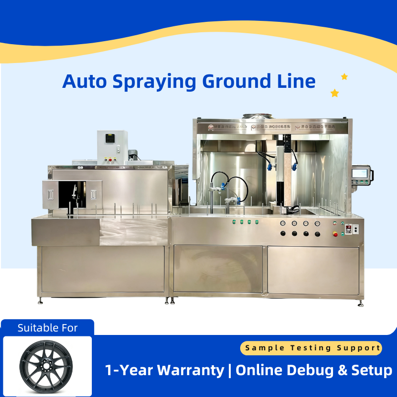 Customized Automated Surface Finishing Unit for Rubber Tire Components