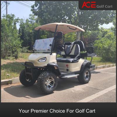 Foldable Windshield 400kg Capacity 4 Seater Golf Cart With 5kw KDS Motor