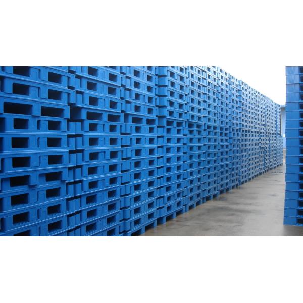 Recyclable Industry Pallet Blue Plastic One Way or Any Requested Color Single Faced 6T