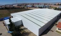 Prefabricated Steel Structure Workshop with Galvanized or Painted Finish