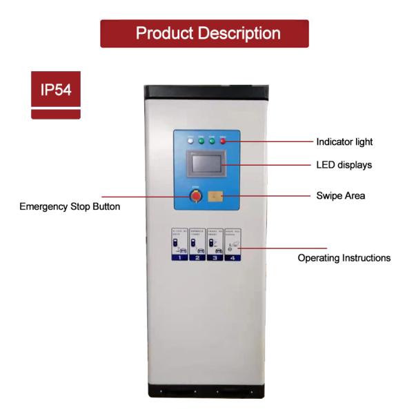 3P+N+PE Rapid EV Charging Stations 160A 160KW Double Gun